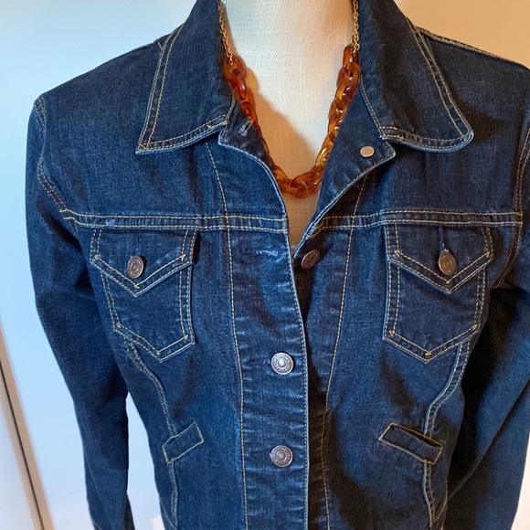 Levi Strauss Signature Denim Jean Jacket Small - Picture 14 of 16